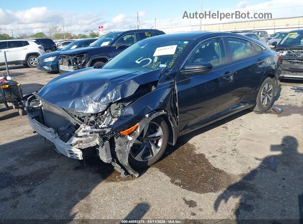 19XFC2F67LE015616 2020 HONDA CIVIC Black Przód lewy