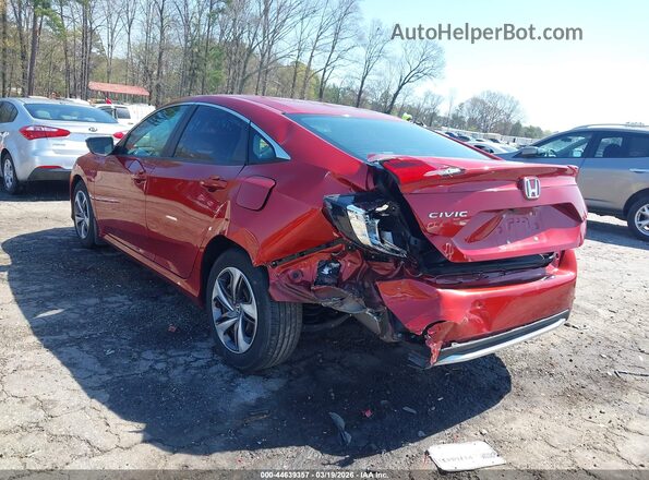 19XFC2F69LE012572 2020 HONDA CIVIC Красный Вид спереди