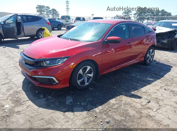 19XFC2F69LE012572 2020 HONDA CIVIC Красный Передняя левая четверть