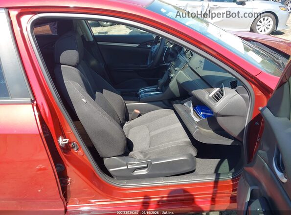 19XFC2F69LE012572 2020 HONDA CIVIC Красный Вид салона спереди