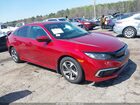 2020 Honda Civic Lx Красный vin: 19XFC2F69LE012572