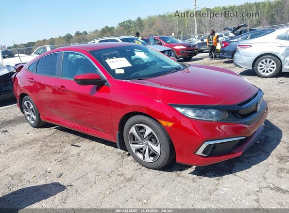 19XFC2F69LE012572 2020 HONDA CIVIC Красный Панорамный вид салона 360°