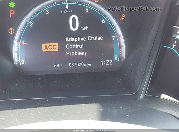 19XFC2F69LE012572 2020 HONDA CIVIC Красный 