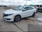 2020 Honda Civic Lx White vin: 19XFC2F69LE016475