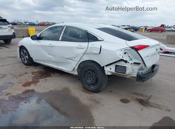 19XFC2F69LE016475 2020 HONDA CIVIC White უკანა მარცხენა