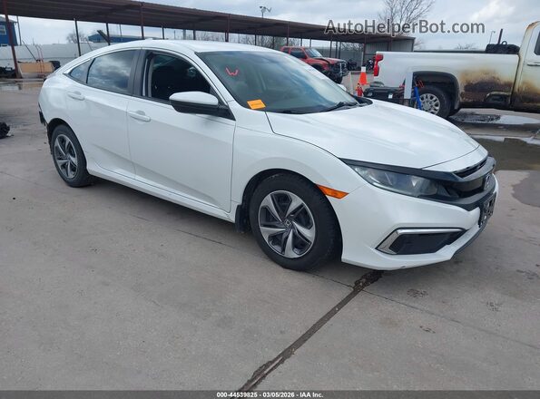 19XFC2F69LE016475 2020 HONDA CIVIC White წინა მარჯვენა