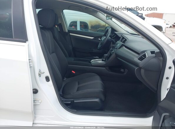19XFC2F69LE016475 2020 HONDA CIVIC White წინა სალონის ხედი
