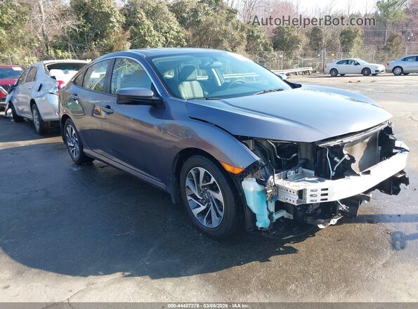 19XFC2F70GE065742 2016 HONDA CIVIC Серый Передняя правая четверть