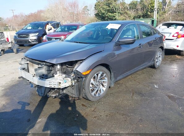 19XFC2F70GE065742 2016 HONDA CIVIC Серый Передняя левая четверть