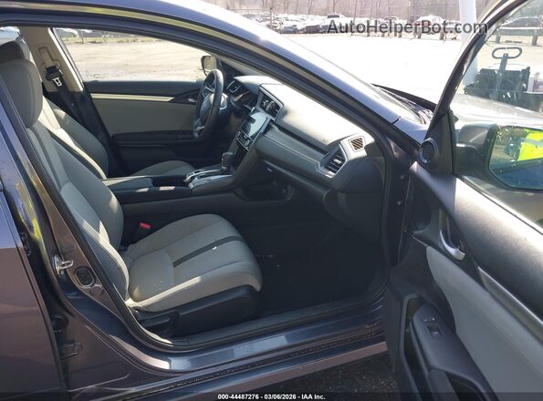 19XFC2F70GE065742 2016 HONDA CIVIC Серый Вид салона спереди