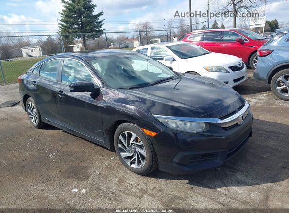 19XFC2F71HE003669 2017 HONDA CIVIC Черный Передняя правая четверть