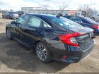 2017 Honda Civic Ex Черный vin: 19XFC2F71HE003669