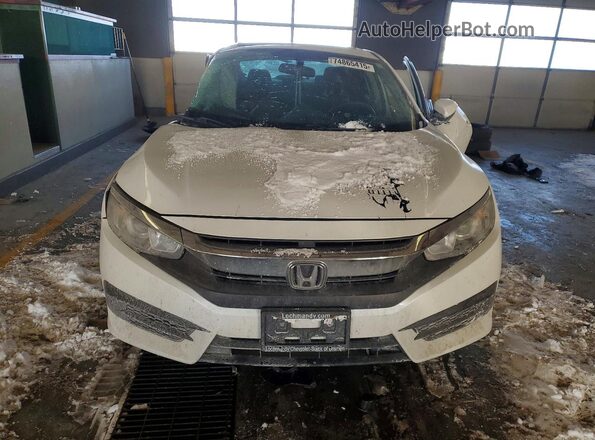 19XFC2F74GE062441 2016 HONDA CIVIC Белый Вид спереди