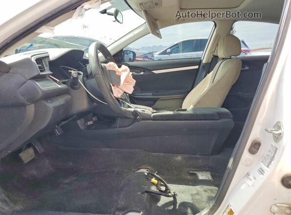 19XFC2F74JE208120 2018 HONDA CIVIC White Widok wnętrza z przodu