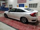 2016 Honda Civic Ex Белый vin: 19XFC2F76GE216387