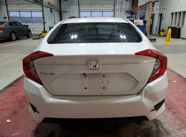 19XFC2F76GE216387 2016 HONDA CIVIC Белый Вид сзади