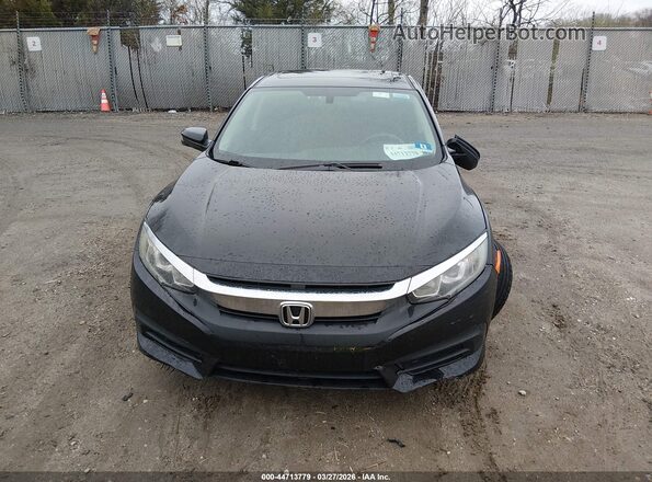 19XFC2F76GE234341 2016 HONDA CIVIC Черный Вид панели приборов