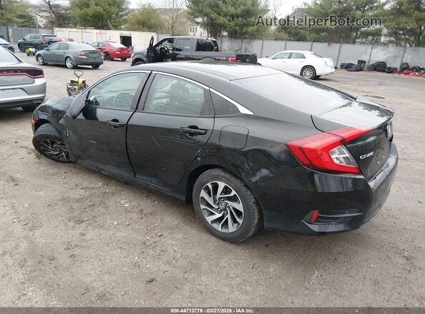 19XFC2F76GE234341 2016 HONDA CIVIC Черный Задняя левая четверть
