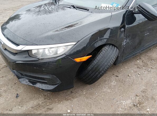 19XFC2F76GE234341 2016 HONDA CIVIC Черный Вид спереди