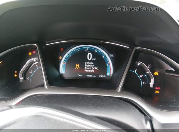 19XFC2F76GE234341 2016 HONDA CIVIC Черный Вид задних сидений
