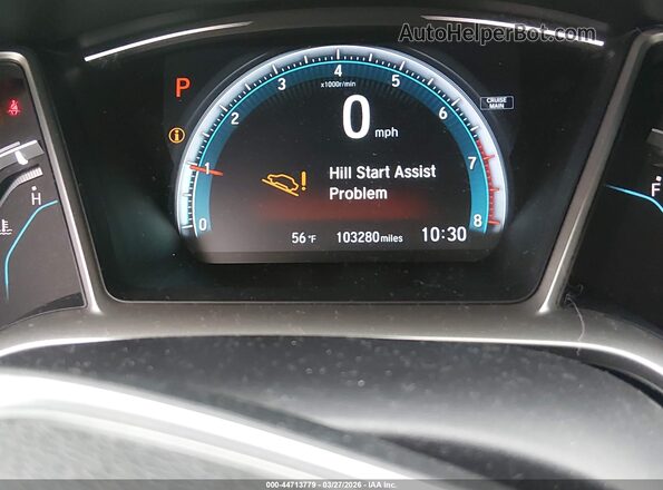 19XFC2F76GE234341 2016 HONDA CIVIC Черный Панорамный вид салона 360°