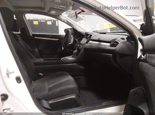 19XFC2F76JE033689 2018 HONDA CIVIC White Вид салону спереду