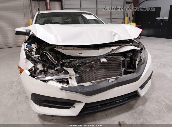 19XFC2F76JE033689 2018 HONDA CIVIC White Вид спереду