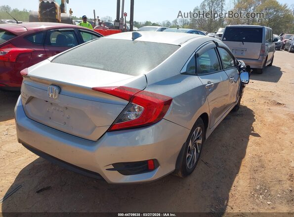 19XFC2F79HE031414 2017 HONDA CIVIC Серебряный Задняя правая четверть