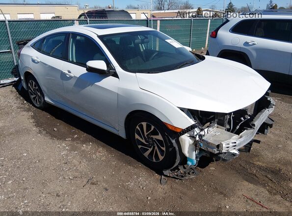 19XFC2F7XHE038243 2017 HONDA CIVIC Белый Передняя правая четверть