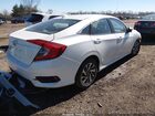 2017 Honda Civic Ex Белый vin: 19XFC2F7XHE038243
