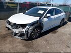 2017 Honda Civic Ex Белый vin: 19XFC2F7XHE038243
