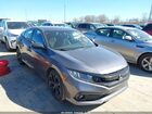 2019 Honda Civic Sport Gray vin: 19XFC2F81KE012937