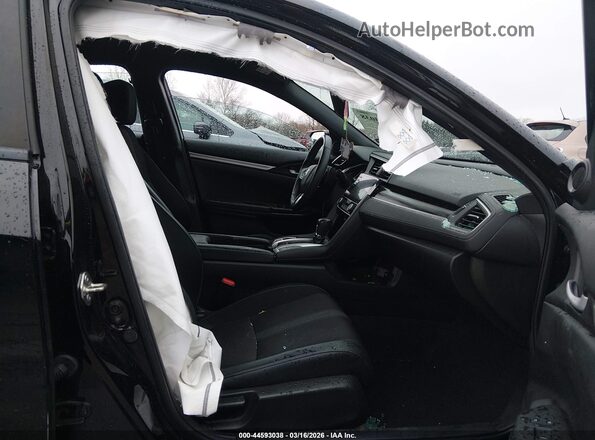 19XFC2F84ME200306 2021 HONDA CIVIC Черный Вид салона спереди