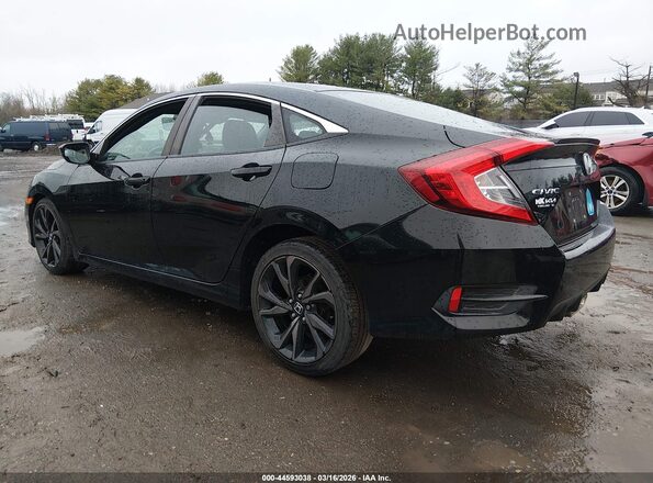 19XFC2F84ME200306 2021 HONDA CIVIC Черный Задняя левая четверть