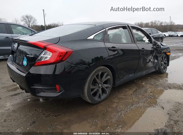 19XFC2F84ME200306 2021 HONDA CIVIC Черный Задняя правая четверть