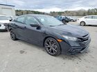 2019 Honda Civic Sport Черный vin: 19XFC2F8XKE027887