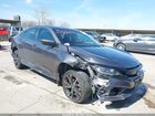2021 Honda Civic Sport Gray vin: 19XFC2F8XME002555