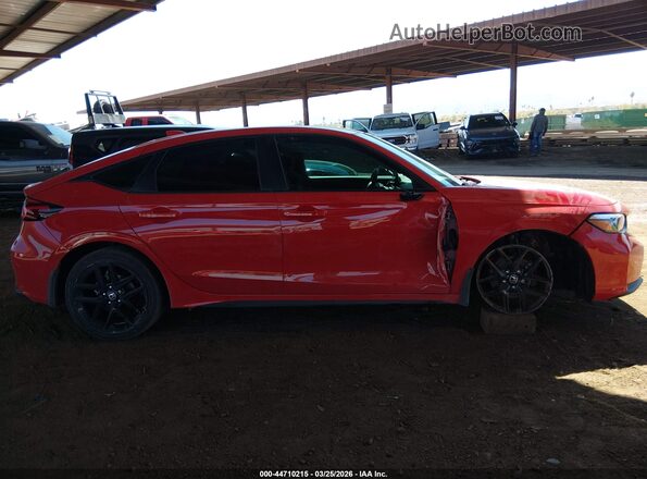 19XFL2H81SE027029 2025 HONDA CIVIC SEDAN Красный Вид щитка приборов