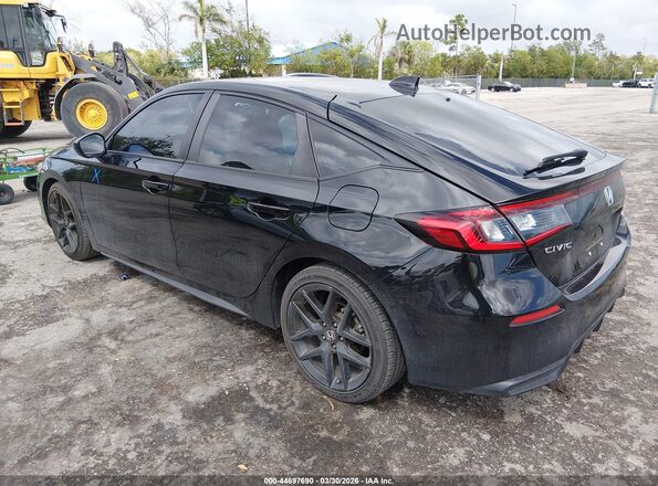 19XFL2H83PE019697 2023 HONDA CIVIC Черный Задняя левая четверть