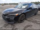 2023 Honda Civic Sport Черный vin: 19XFL2H83PE019697