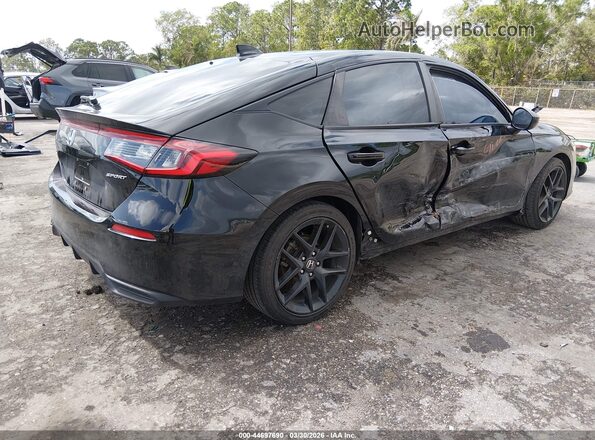 19XFL2H83PE019697 2023 HONDA CIVIC Черный Задняя правая четверть