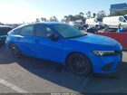 2024 Honda Civic Sport Синий vin: 19XFL2H85RE007232