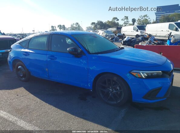 19XFL2H85RE007232 2024 HONDA CIVIC Синий Вид задней части салона