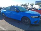 2024 Honda Civic Sport Синий vin: 19XFL2H85RE007232