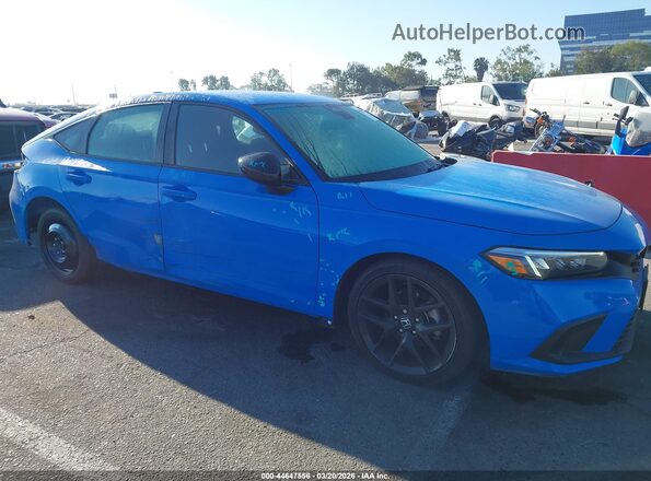 19XFL2H85RE007232 2024 HONDA CIVIC Синий Вид спереди