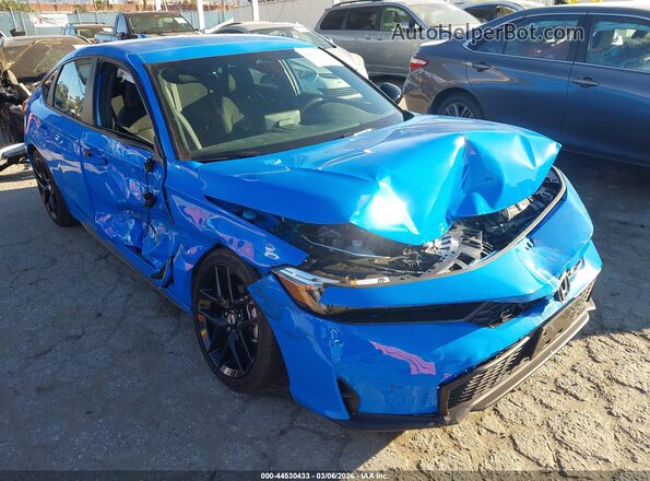 19XFL2H85SE030046 2025 HONDA CIVIC SEDAN Синий Передняя правая четверть