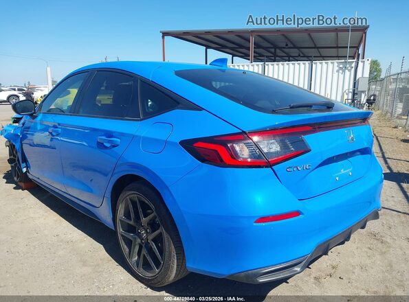 19XFL2H89SE008230 2025 HONDA CIVIC SEDAN Синий Задняя левая четверть
