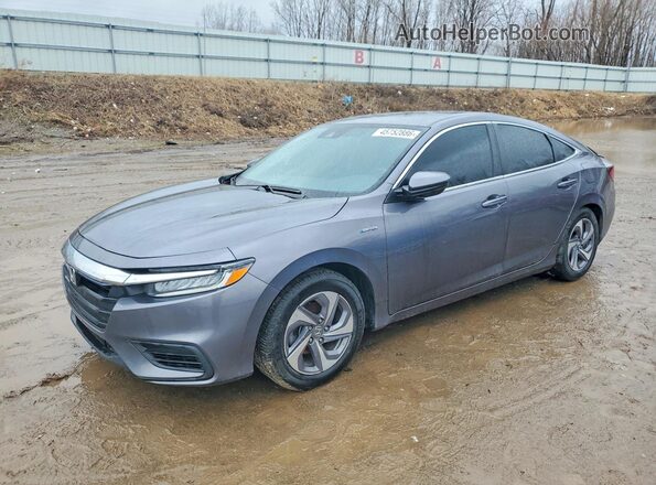 19XZE4F51LE001608 2020 HONDA INSIGHT Серый Передняя левая четверть