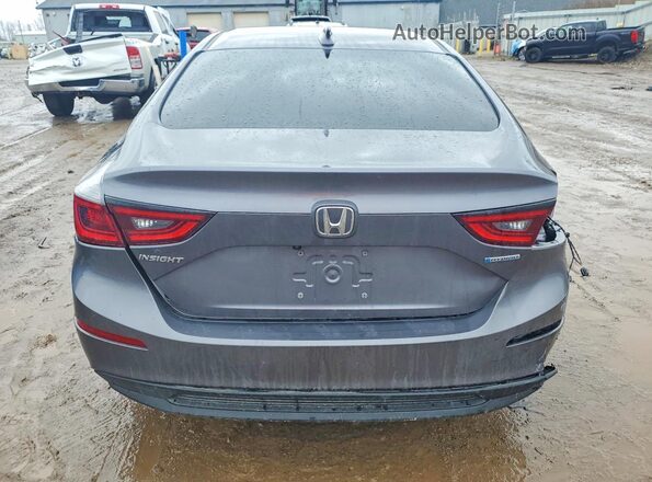 19XZE4F51LE001608 2020 HONDA INSIGHT Серый Вид сзади