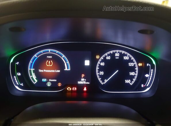 19XZE4F55KE017860 2019 HONDA INSIGHT Черный Вид задних сидений